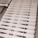 White marble railings and balusters