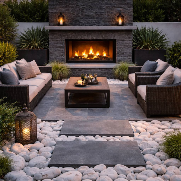 Tumbled Marble Pebbles 70&ndash;90 mm